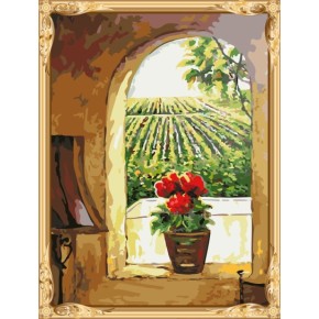 Gx7690 malen Junge färbung von Zahlen Landschaft acryl-malerei für erwachsene