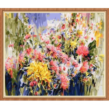 wall murals flower digital oil painting GX7815