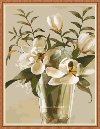 flower paintboy digital canvas oil painting GX7822