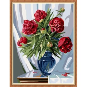 kunst kunstgewerbe blume in der vase digitale Ölgemälde für wohnkultur gx7839