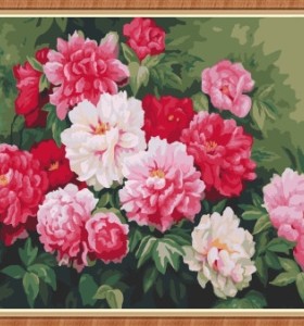 Pintura de la flor by números GX7857