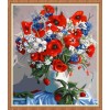 paintboy flower picture by numbers for wall art GX7806