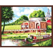 wholesale best selling new design Paintboy DIY digital oil painting by numbers for beginners on canvas GX6060