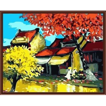 new design oil painting by numbers - manufactor - EN71,CE,2015 factory new modern design art set GX6097