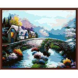 Ventas al por mayor de diy pintura al óleo por números pinturas abstractas GX6167