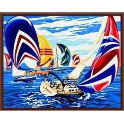 Leinwand Stützpunkt Öl malen nach zahlen 2015 paintboy neue mode-design gx6139