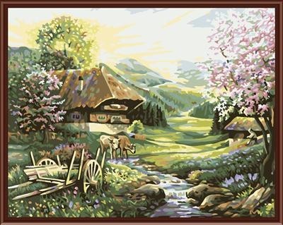 canvas oil painting art ,diy oil painting by numbers ,best selling painting by numbers GX6196