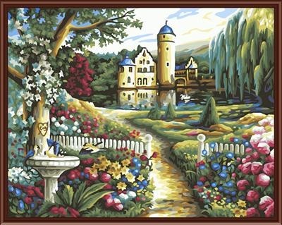 canvas oil painting art ,diy oil painting by numbers ,hot selling painting by numbers GX6202