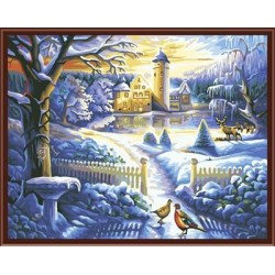leinwand Ölgemälde kunst gesetzt malen nach zahlen gx6203