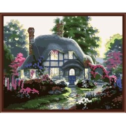 Lona pintura al óleo del arte, Diy pintura al óleo por números GX6193