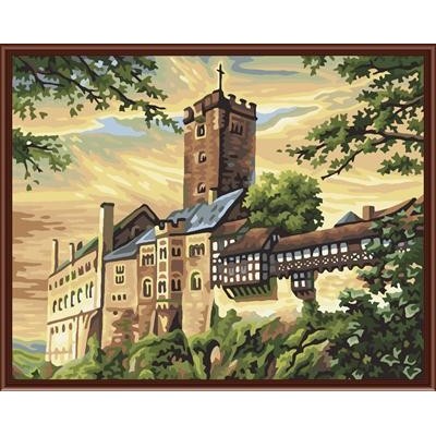 factory diy oil painting by numbers ,hot selling painting by numbers GX6205