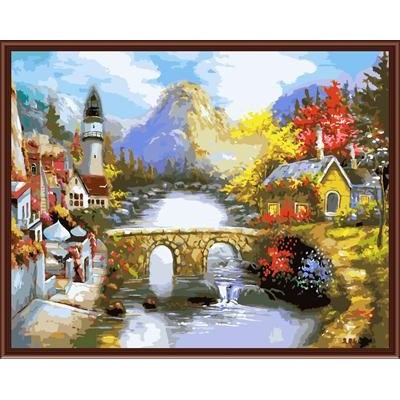 diy coloring by numbers The best oil painting factory in China GX6282