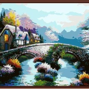 digital oil painting,painting on canvas ,oil painting by numbers,factory new design GX6317