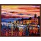 canvas oil painting by numbers landscape oil painting kit GX6378