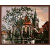 canvas oil painting by numbers tree photo oil painting GX6377