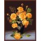 sunflower oil paintings,diy painting by numbers new flower design GX6392
