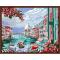 handmaded landscape diy acrylic painting by number set art suppliers GX6401