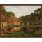 nature landscape handpainted oil painting on canvas painting by number GX6407yiwu art suppliers