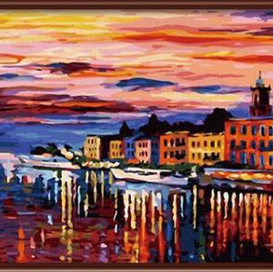 seascape landscape oil painting by numbers GX6378 paintig on canvas