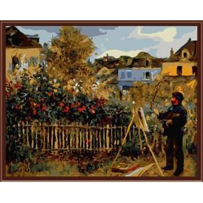 abstrakte Natur Gartenlandschaft handbemalte Ölbild auf leinwand gemälde von nummer gx6412 großhandel kunst lieferanten