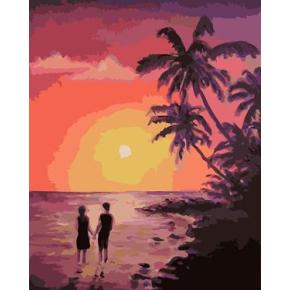 naturel landscpe puesta del sol paisaje pintura al óleo pintura kit para principiantes gx6586 conjunto