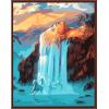 handmaded oil painting by numbers abstract landscape factory hot selling new items GX6494