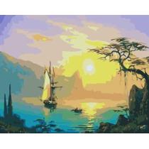 GX7007 new design hot sale 40*50 DIY digital painting by number sets