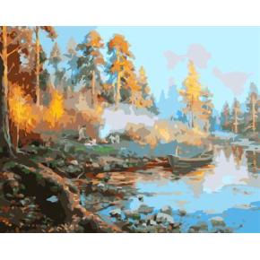 Ölgemälde kit malerei für Anfänger gesetzt gx6597 yiwu fabrik abstrakte naturel landschaft leinwand Ölgemälde