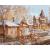 city landscape canvs oil paint by number GX6672
