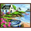2015 new hot naturel seascape acrylic diy canvas oil painting by numbers for living room decor GX6532