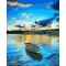 nature landscpe canvas painting by numbers wholesales new design 2015 seascape GX6571