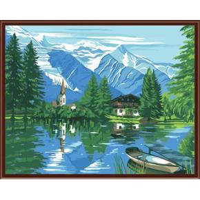 Malen nach zahlen auf leinwand mit Natur, landschaft gx6516factory neues design 2015