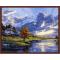 nature landscape coloring by numbers kit handmaded painting GX6522