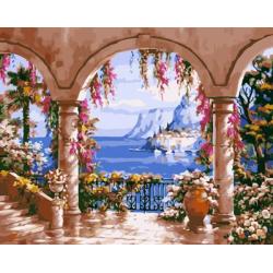 seascape canvs Ölfarbe durch die anzahl gx6685 yiwu kunst lieferanten