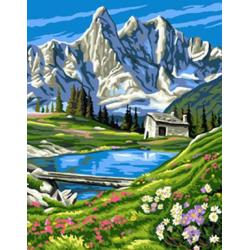 gx6716 naturel Landschaft Öl leinwand malen nach zahlen 2015 neues design