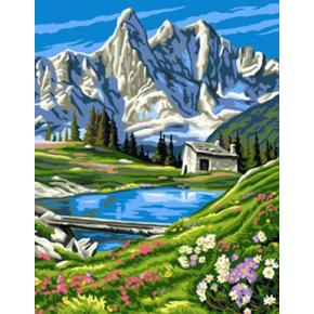 gx6716 naturel Landschaft Öl leinwand malen nach zahlen 2015 neues design