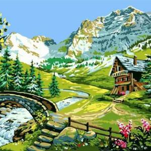 naturel landscape oil painting by numbers GX6721factory wholesales