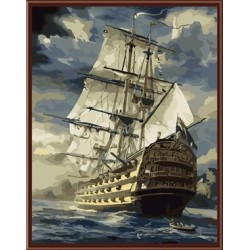 moderne Ölgemälde nach zahlen auf canvae seascape Ölgemälde gx6862