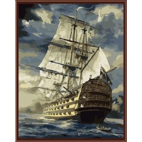moderne Ölgemälde nach zahlen auf canvae seascape Ölgemälde gx6862