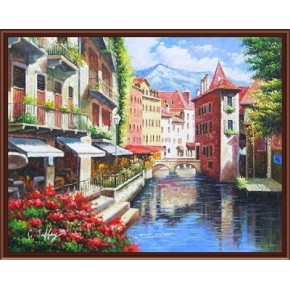 gx6853 Stadtlandschaft digital Öl paing wand kunst