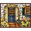 oil painting by numbers handpainted wholesales 2015 home and flower design painting GX6486