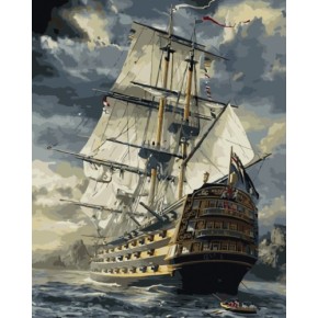 gx6923 abstrakte Ölgemälde nach zahlen leinwand Ölgemälde seenlandschaft schiffsdesign