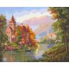 GX7002 russian design hot sales 40*50 DIY oil painting on canvas