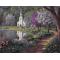 GX7009 new design hot photo good quality 40*50 DIY oil painting on canvas