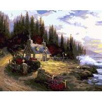 oil painting on canvas by numbers digital paintings naturel landscape yiwu wholesales GX6954 paint boy brand