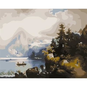 oil painting by numbers abstract landscape acrylic handmaded painting on canvas GX6998 paintboy brand