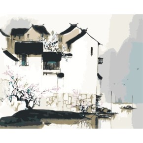 diy bild nach zahlen acryl Ölmalerei für schlafzimmer gx7137 2015 neue heiße chinesischen stadt Landschaft Wald foto