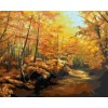 diy picture by numbers acrylic oil painting for bedroom GX7136 2015 new hot landscape forest photo