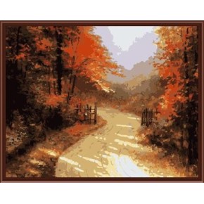 Öl malen nach zahlen yiwu malen junge marke fabrik neues design naturel Landschaft gx6843