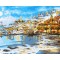acrylic diy oil painting by numbers on canvas for living room decor GX7193
